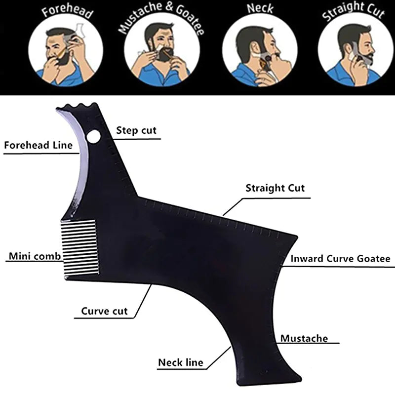 Men Beard Comb Hairdressing Beard